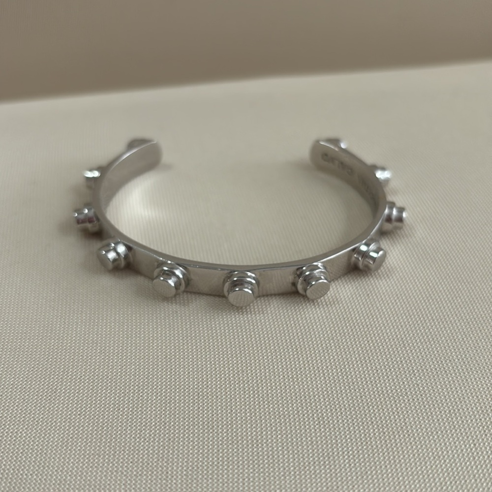 Martha Calvo Silver Cuff Bracelet